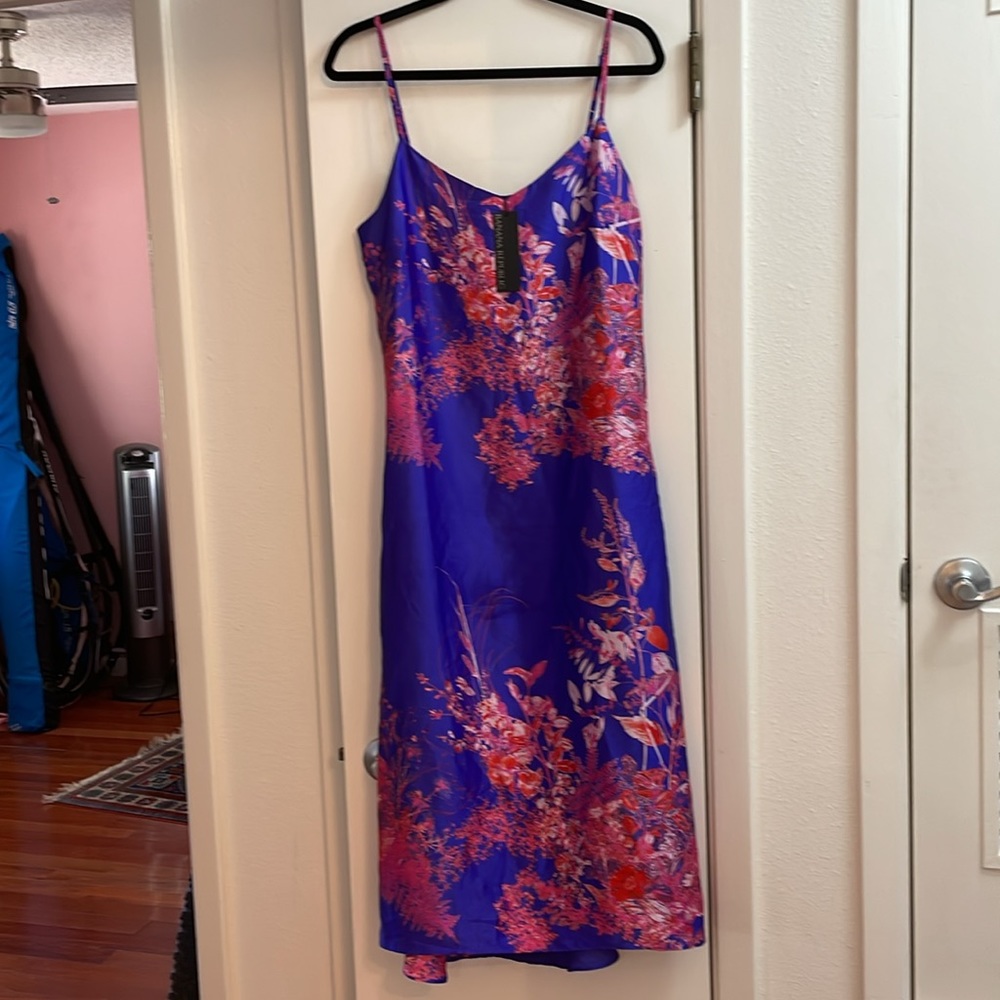 Banana Republic purple and pink floral sundress. New with tags - never worn.